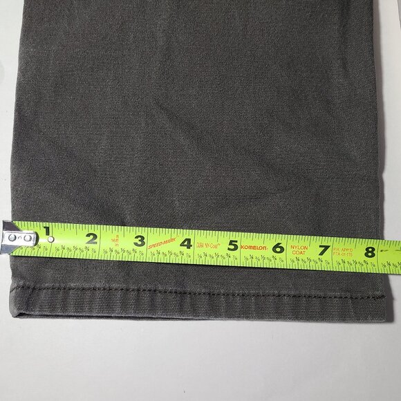 Carhartt Relaxed Fit Men's Gray Canvas Pants Size 36 x 30 - Picture 6 of 6